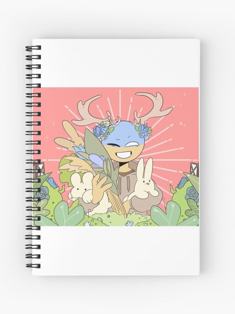 Countryhumans Brazil & Netherlands  Spiral Notebook for Sale by CandyZONE