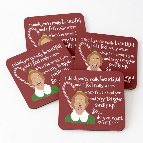 Item preview,  Buddy the Elf Funny Quotes designed and sold by MephobiaDesigns.