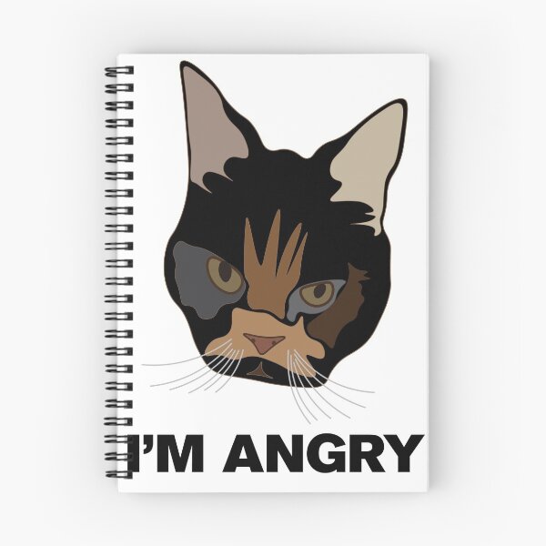 Item preview, Cat angry cat designed and sold by brnt.