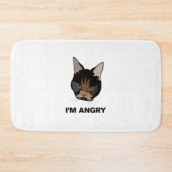 Item preview, Cat angry cat designed and sold by brnt.
