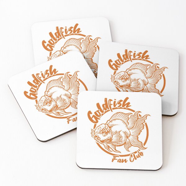 Item preview, Goldfish Fan Club Cute Goldfish Fish Keeper Orange Print designed and sold by JRRTs.