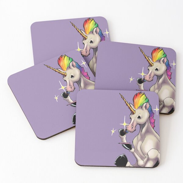 Item preview, Mysterious Things Unicorn Lavender designed and sold by NapuaAhina.