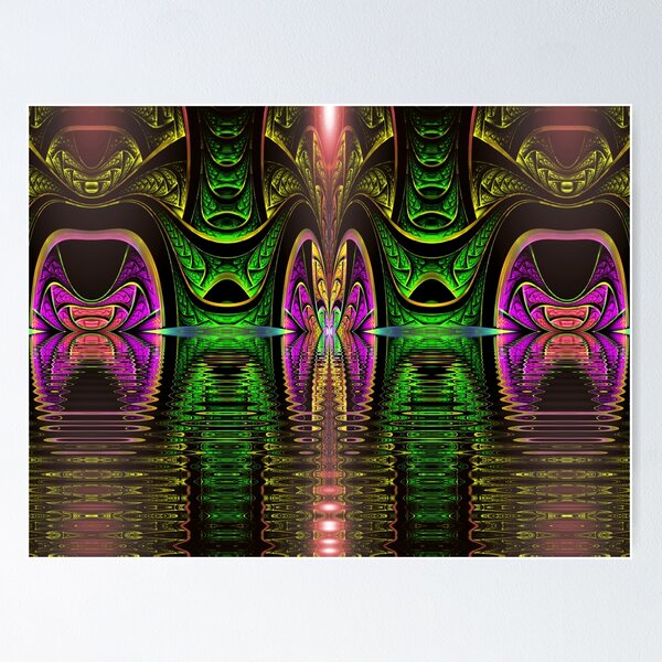 Item preview, Linear Wave Swamp  (UF0251) designed and sold by barrowda.