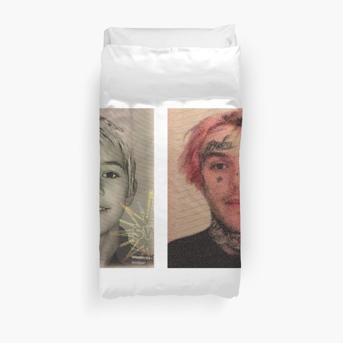 Lil Peep Passport Duvet Cover By Shoxio Redbubble
