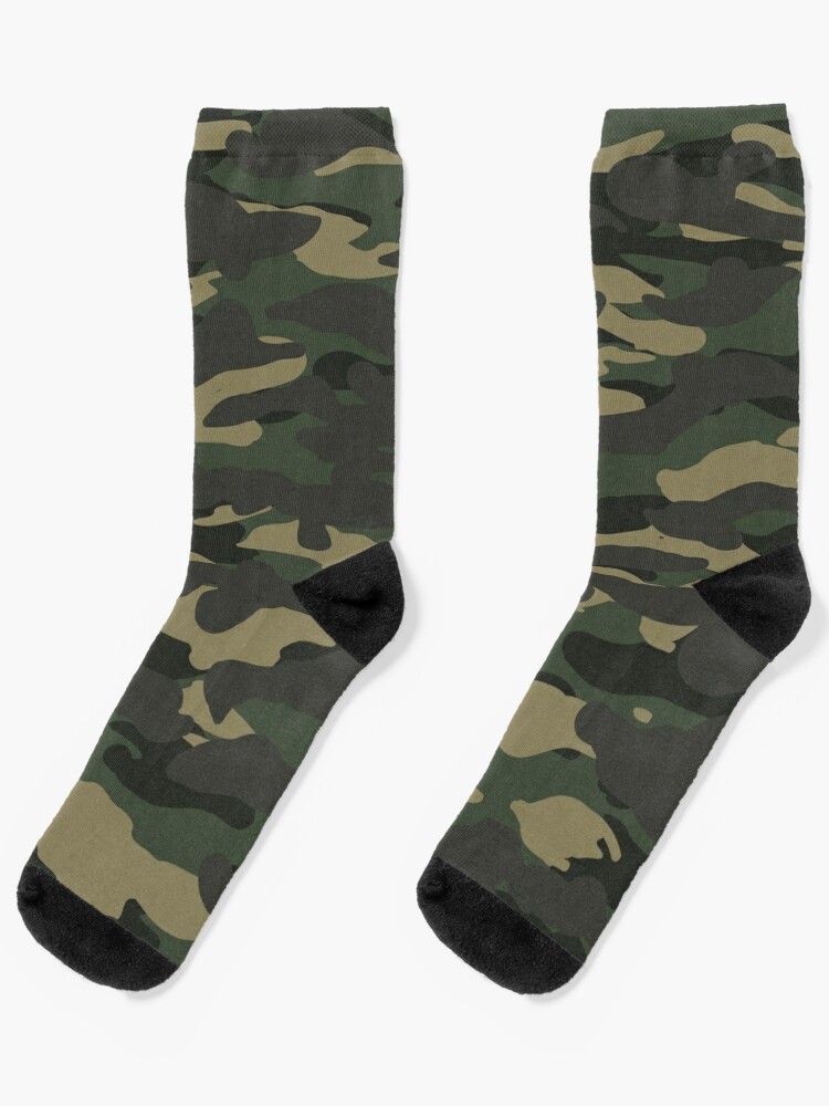 Camouflage socks clearance