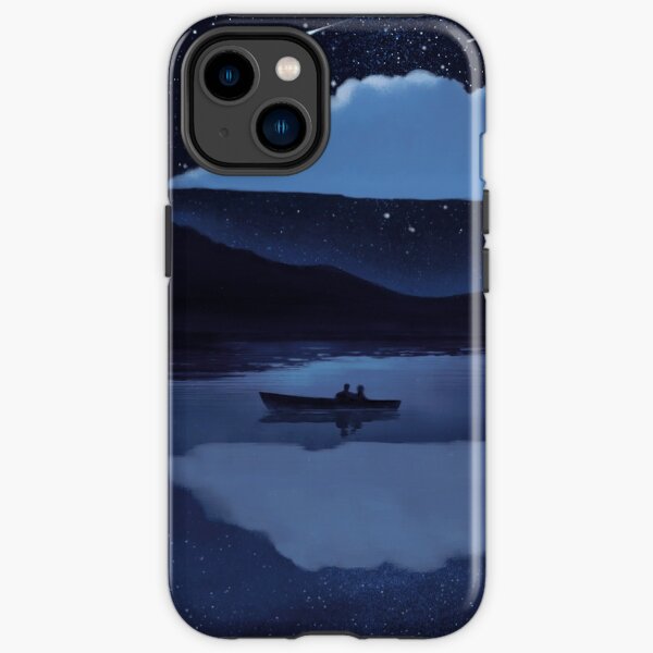 Make a wish on the night of shooting stars iPhone Tough Case