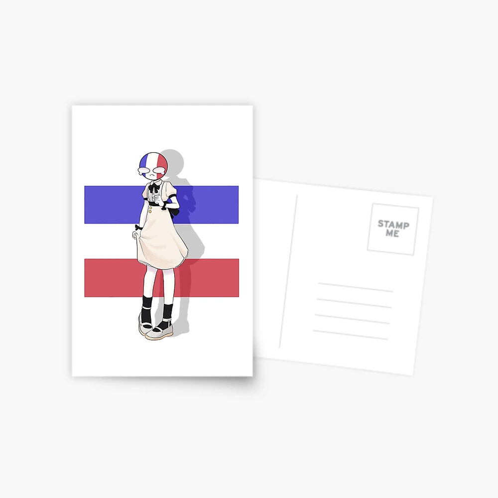 Countryhumans Russia Postcard by splendidshit