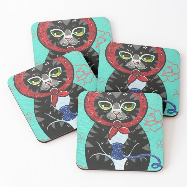 Item preview, Babushka Nesting Doll Cat designed and sold by Stolensouljess.