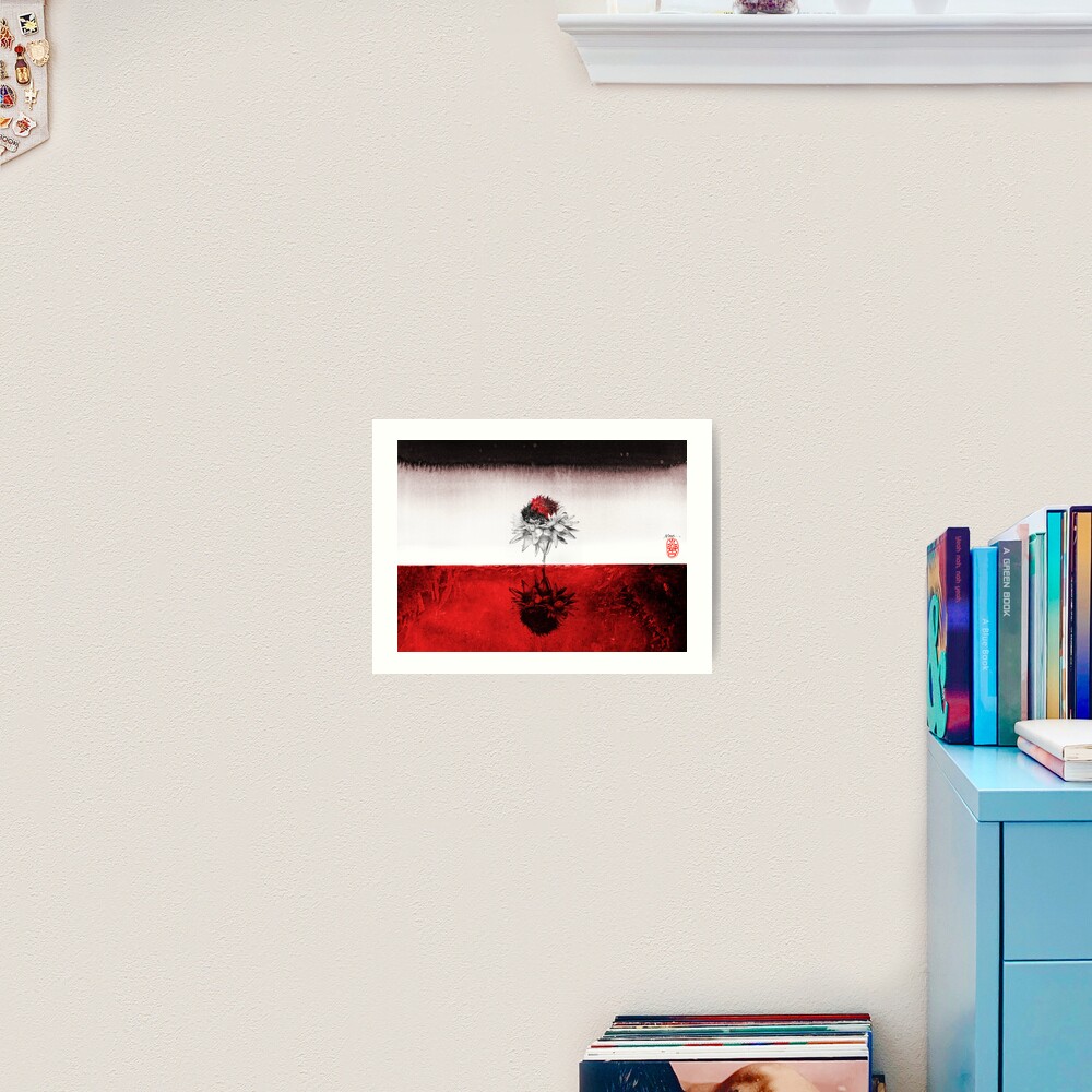 Red on Red Art Print