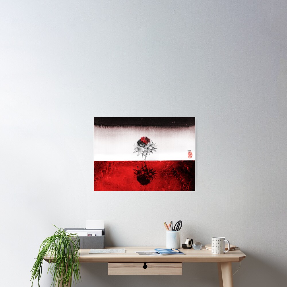 Red on Red Poster