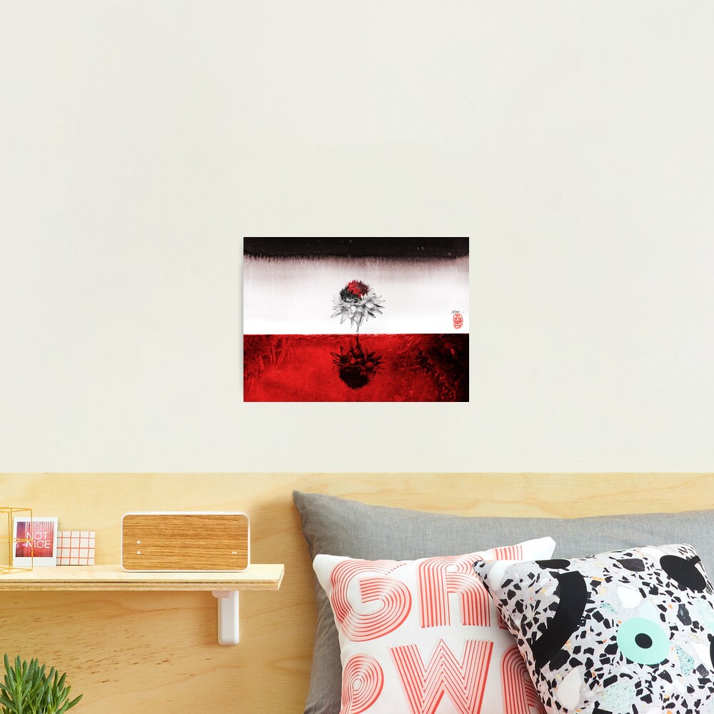 Red on Red Photographic Print