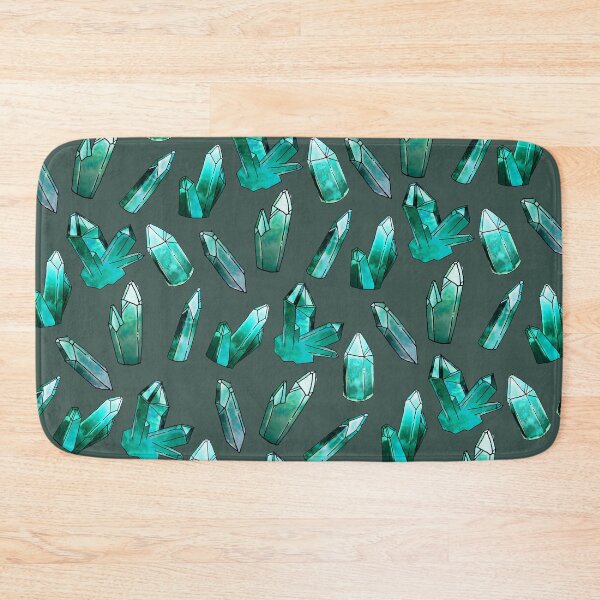 Item preview, CRYSTAL CLUSTER • aquamarine on teal designed and sold by Jordyn St. John.
