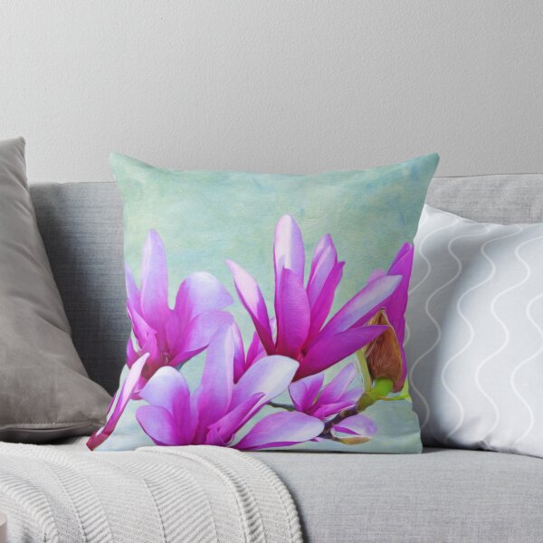 Item preview, Pink Japanese Magnolia Flowers designed and sold by FineArtography.