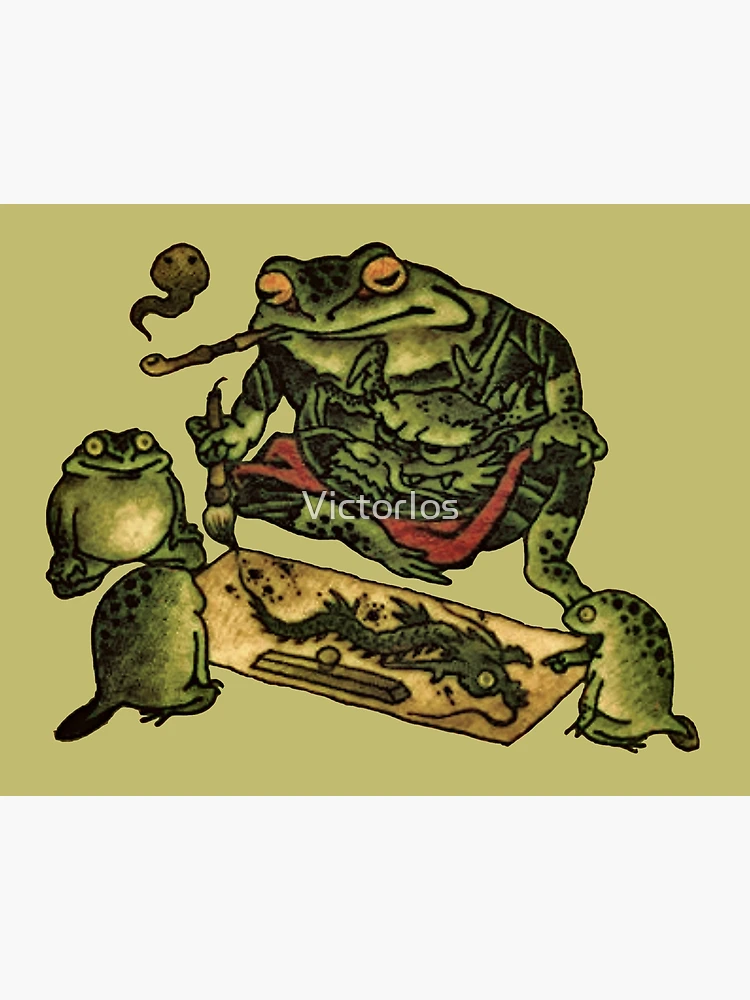 Little garden frogs Photographic Print by Maia Tobares