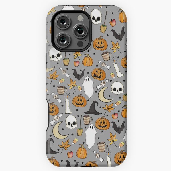 Item preview, HALLOWEEN PATTERN • in graveyard gray designed and sold by Jordyn St. John.