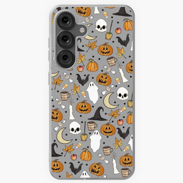 Item preview, HALLOWEEN PATTERN • in graveyard gray designed and sold by Jordyn St. John.
