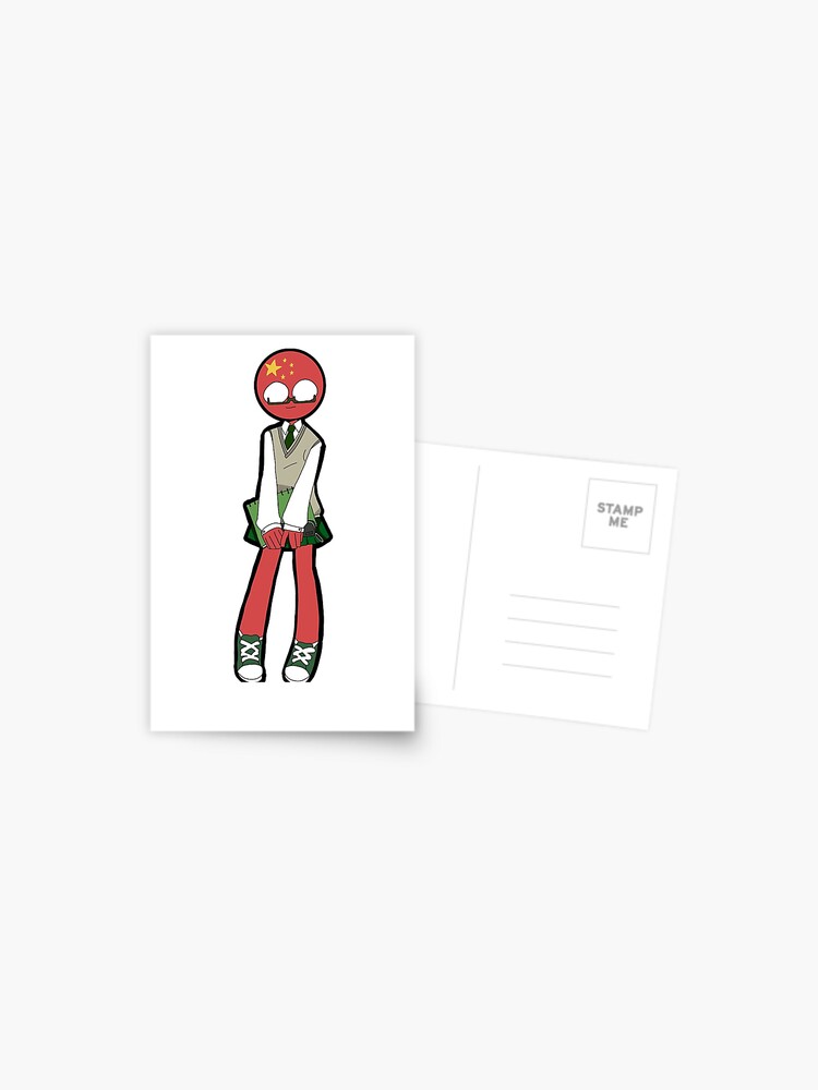 Countryhumans China Greeting Card by splendidshit