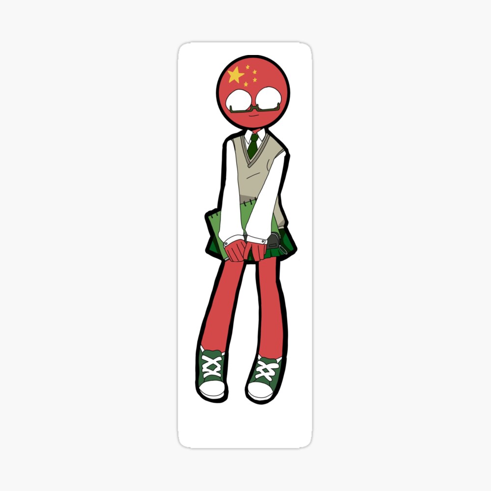 Countryhumans China Greeting Card by splendidshit