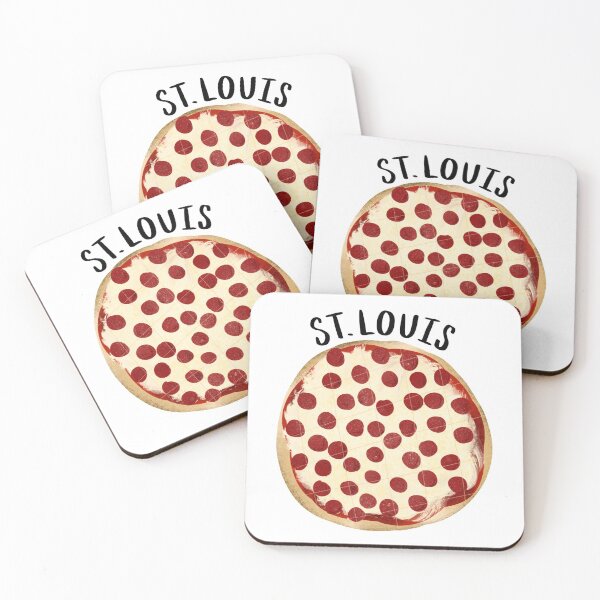 Item preview, St. Louis thin crust pizza designed and sold by Anna Fox.
