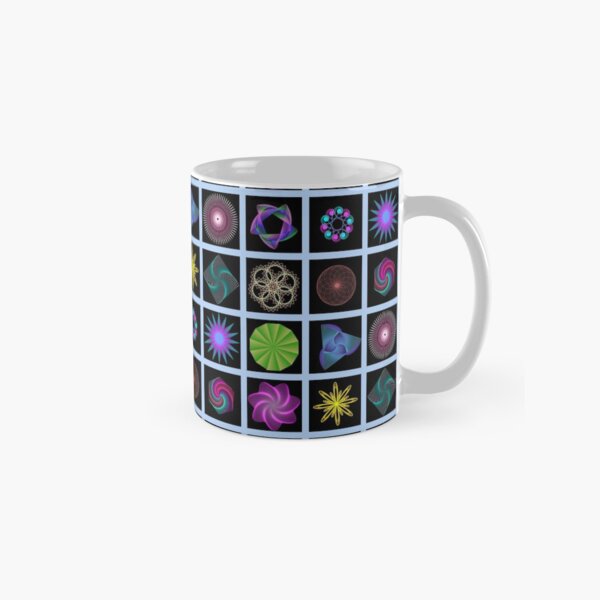 Beautiful colorful geometric shapes Classic Mug