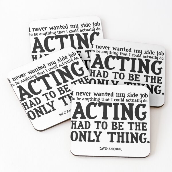 Item preview, THE ONLY THING - David Harbour  designed and sold by Duane Montague.