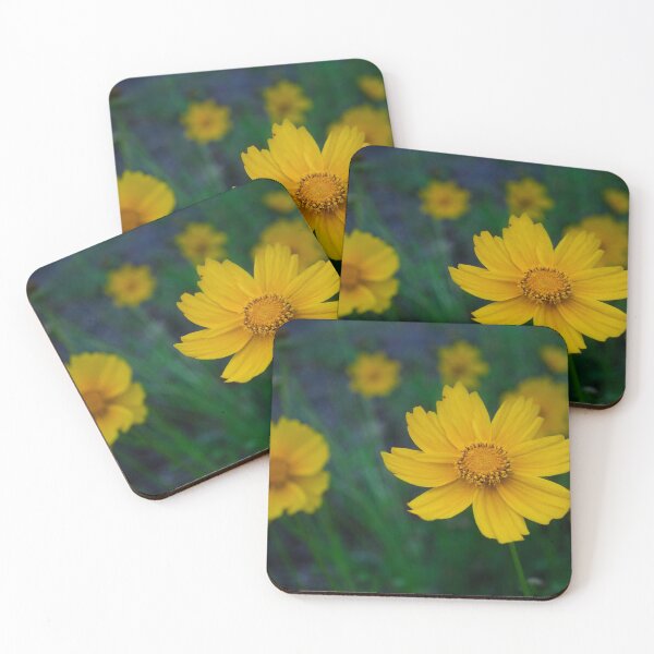 Item preview, Coreopsis flowers designed and sold by TheNuttyDuck.