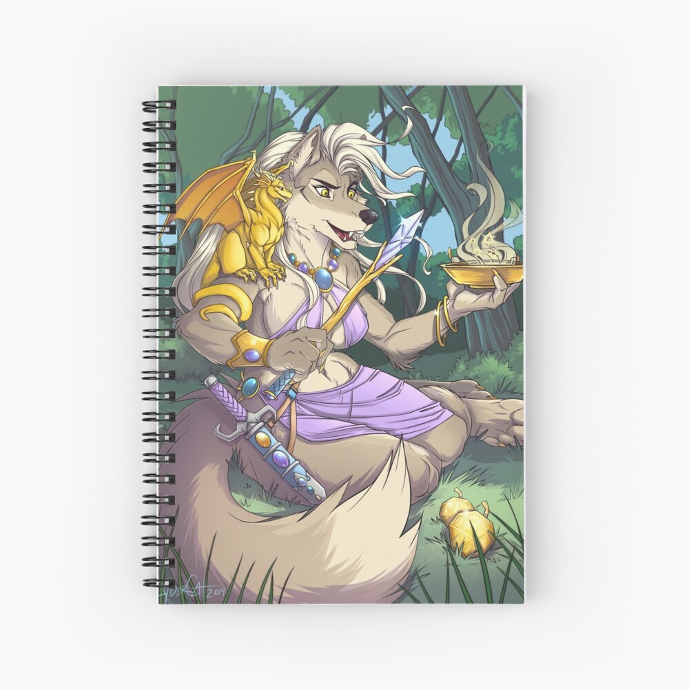 Item preview, Spiral Notebook designed and sold by cybercat.