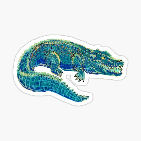 Crocolicious Sticker