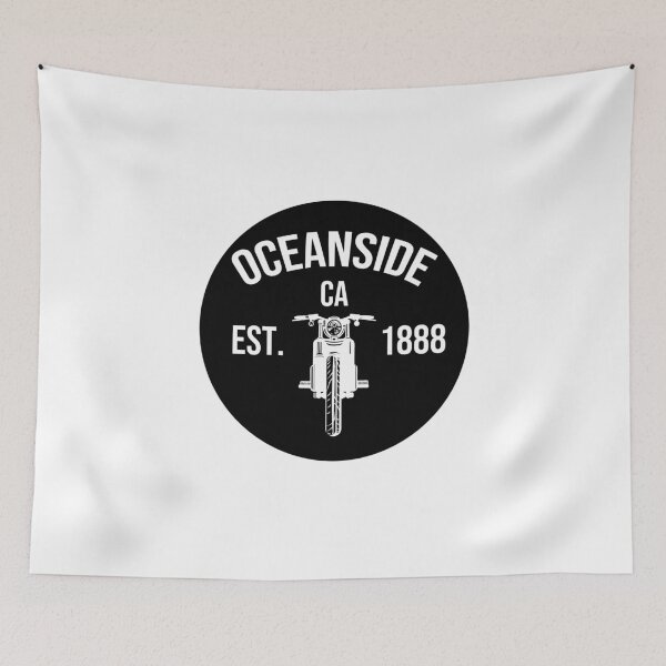 Item preview, Oceanside California Vintage Cafe Racer designed and sold by PBANDJCO.