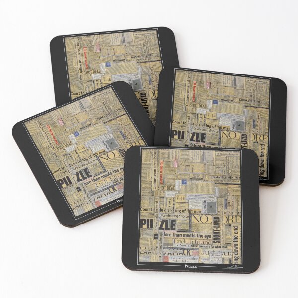 Item preview, Puzzle - a Collage of Newspaper clippings. designed and sold by Robert Link.