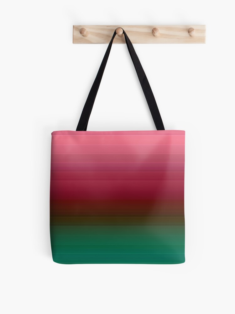 Turquoise pink sunset Ombre  Tote Bag for Sale by fuzzyfox