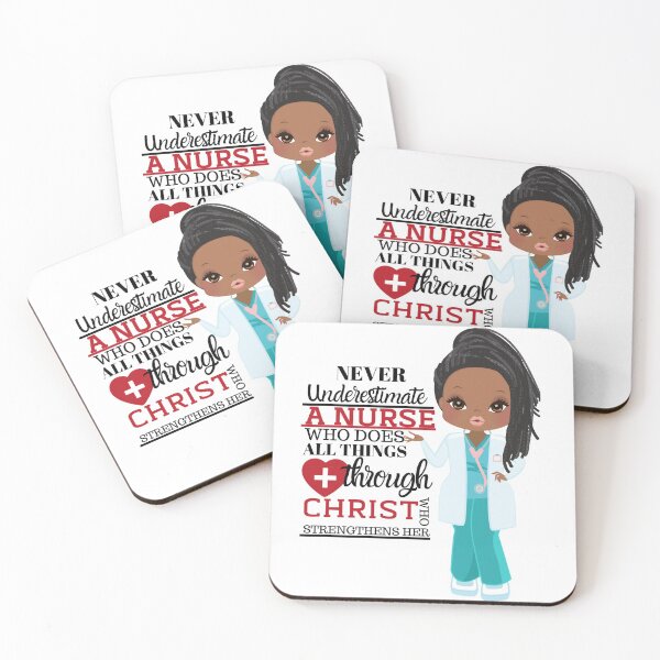 Item preview, Never Underestimate A Nurse designed and sold by Design4Time.