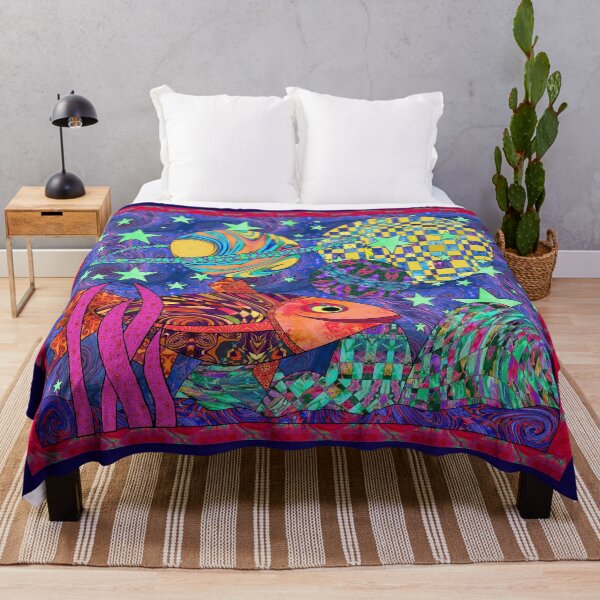 Item preview, Retro Fish Is Spacing Out designed and sold by MagickMama.