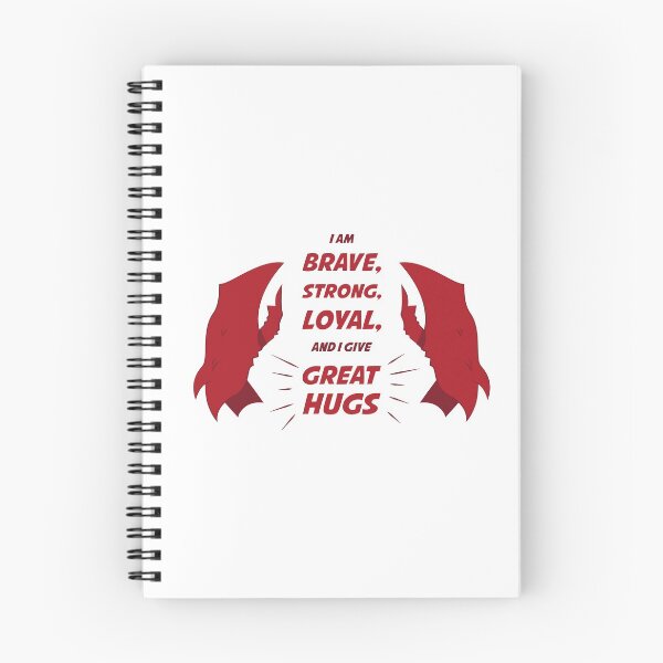 Item preview, Scorpia: I am BRAVE, STRONG, LOYAL, and I give GREAT HUGS - She Ra and the Princesses of Power designed and sold by spaceweevil.