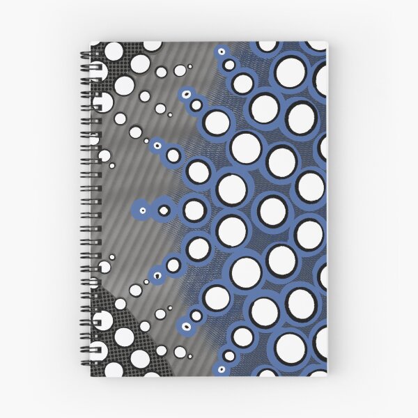 Item preview, White dotted flower burst  designed and sold by artsybarncat.