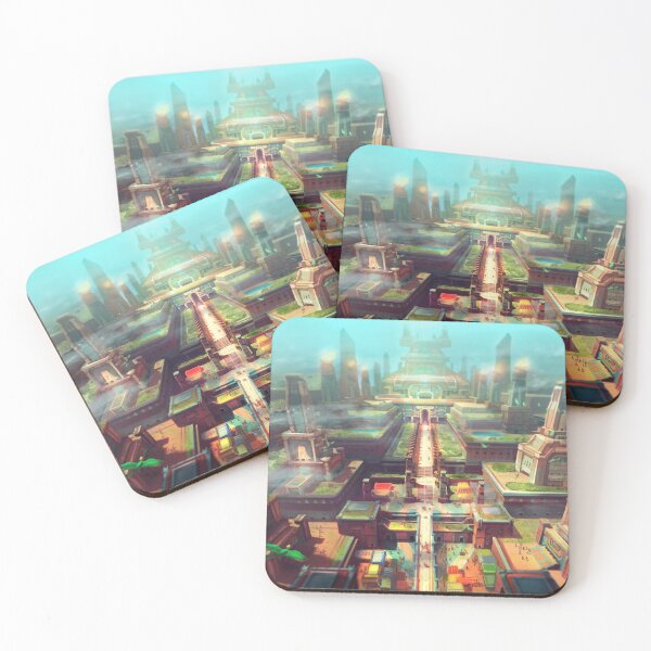 Item preview, Mesoamerican inspired city designed and sold by Noe-Leyva.
