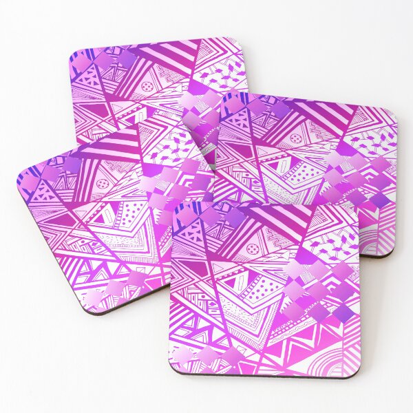Item preview, Pink Zentangle designed and sold by fragmentdesign1.