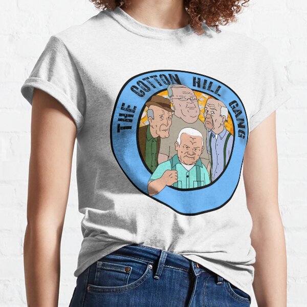 King Of The Hill Hank Hill Logo Crew Neck Short Sleeve Royal Heather  Women's T-shirt : Target