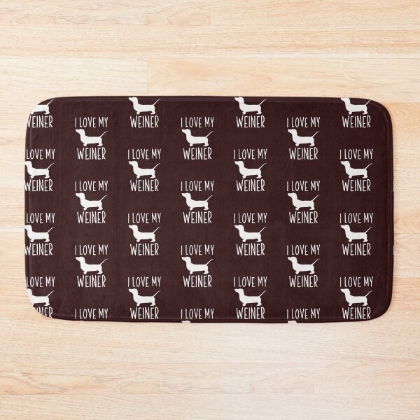 Item preview, I Love My Weiner designed and sold by rickyroekowski.