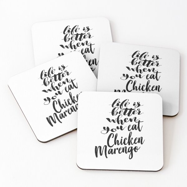 Item preview, Life is Better When You Eat Chicken Marengo designed and sold by ProjectX23.