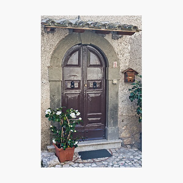 Item preview, Fumone Front Doors  Italy 2 designed and sold by Warren. A. Williams.