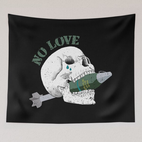 Item preview, No Love designed and sold by RightSideBrain.