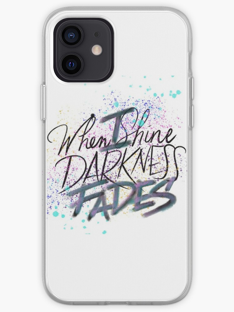 Zero One When I Shine Darkness Fades Kamen Rider Iphone Case By Jennikcole Redbubble