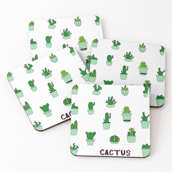 Item preview, cacti sticker set designed and sold by emmaginationart.