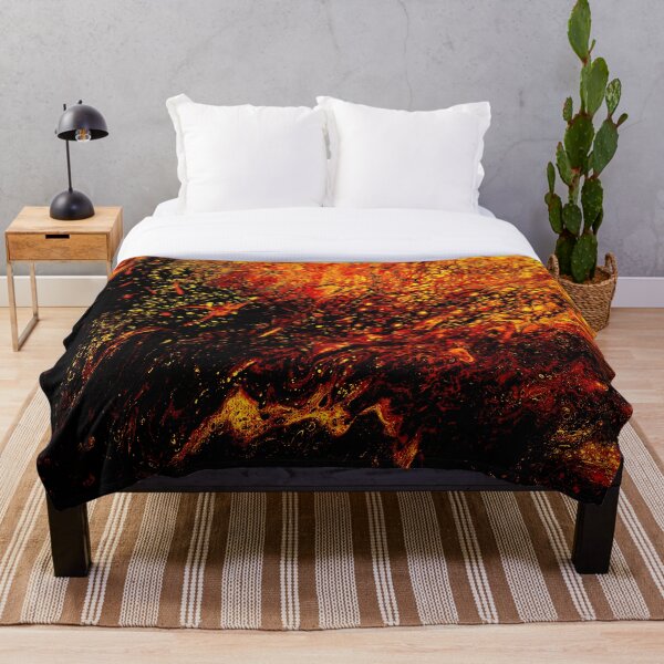 Phoenix Fire Throw Blanket