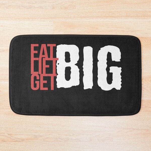 Item preview, Eat Lift Get Big designed and sold by SamMeow.