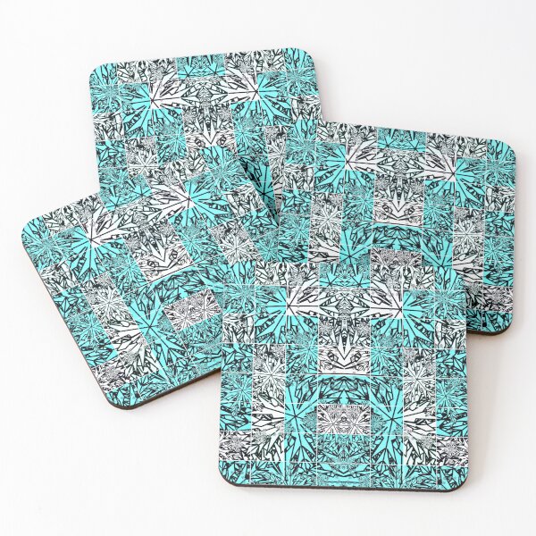 Item preview, Dimensiones del copo de nieve designed and sold by jellyrelish.
