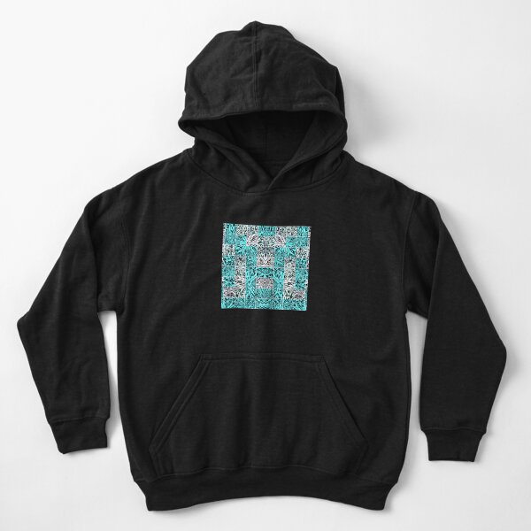Snowflake dimensions Kids Pullover Hoodie