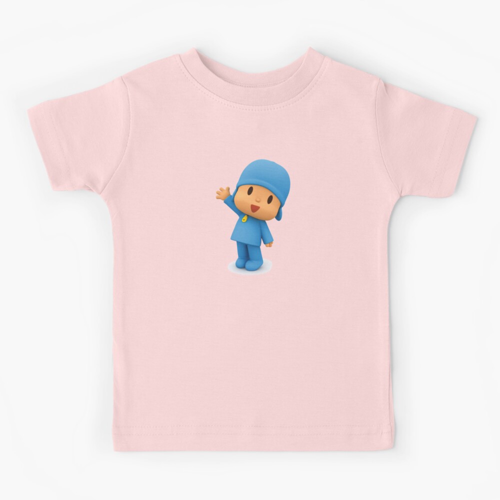 Pocoyo Pocoyo Fishing T-Shirt, Kids Boy Girl 1-10 Years Old Merch