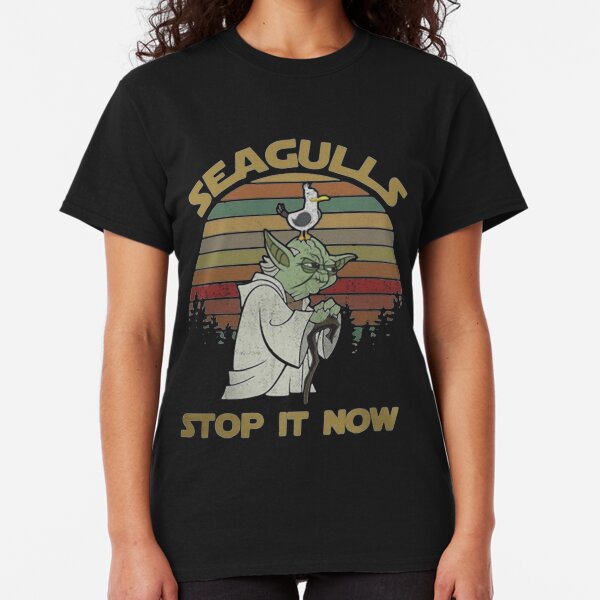 Seagulls stop it now vintage Classic T-Shirt